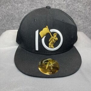 Baseballism 10 Year Anniversary Hat Black Fitted Limited Edition Babe Ruth Cap